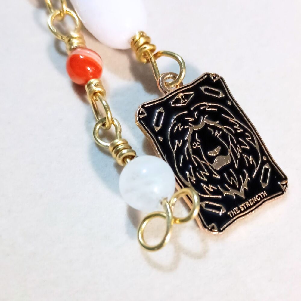 Strength & Success | Crystals & Tarot, Fidget Bag Charm, Courage & Success Spell